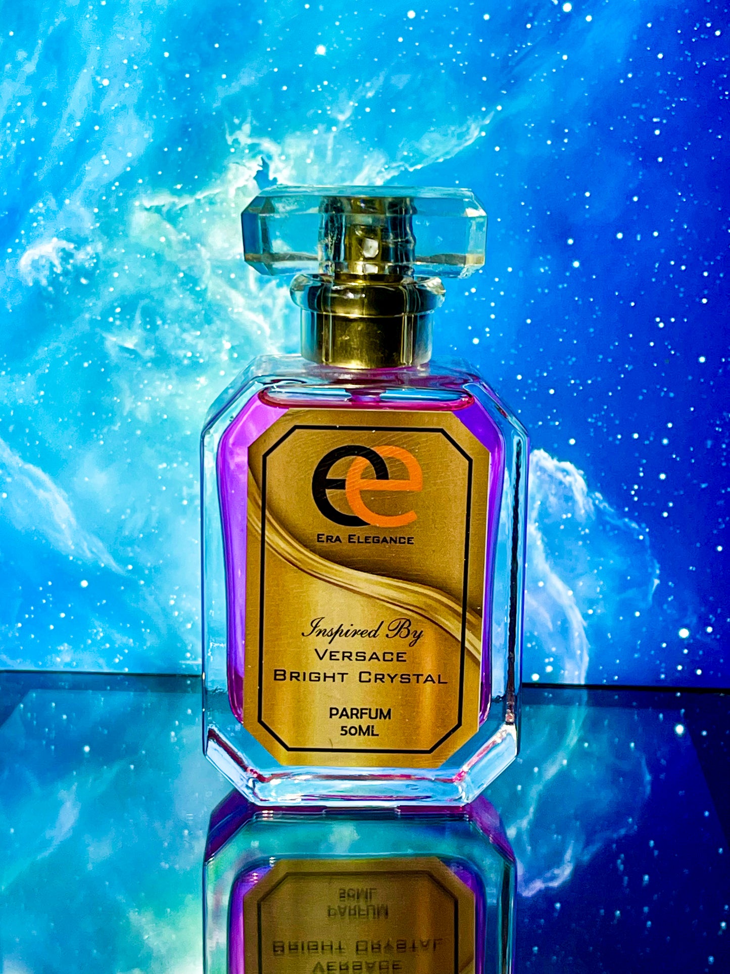Inspired by Versace Bright Crystal - Era Elegance | A Radiant & Elegant Floral-Fruity Fragrance