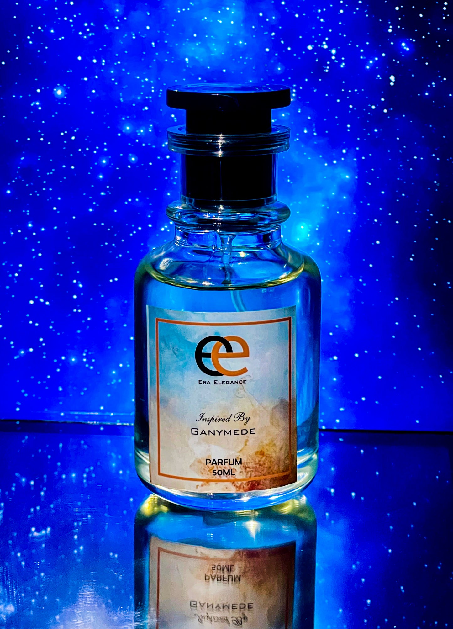 Inspired by Ganymede - Era Elegance | A Futuristic & Sophisticated Woody-Leathery Perfume
