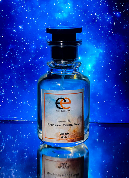 Inspired by Baccarat Rouge 540 - Era Elegance | A Radiant & Sensual Amber Floral Perfume