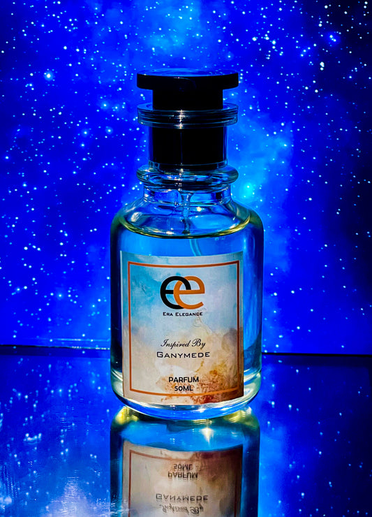 Inspired by Ganymede - Era Elegance | A Futuristic & Sophisticated Woody-Leathery Perfume